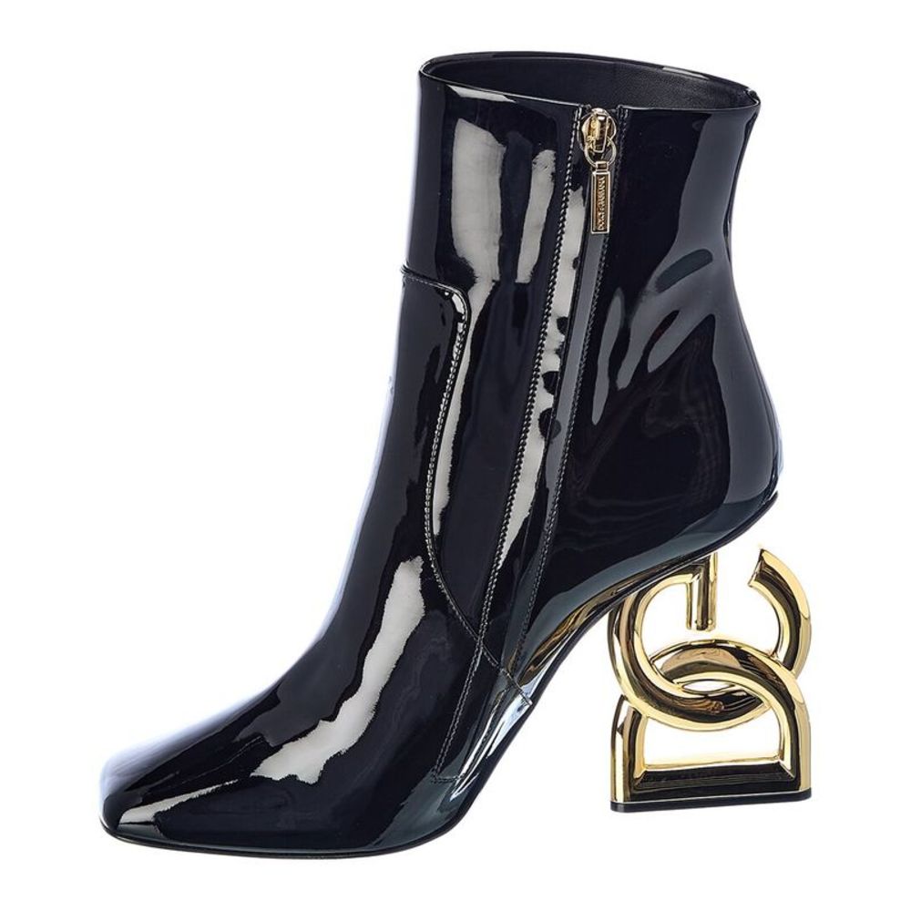 Dolce & Gabbana Dg Pop Heel Patent Bootie - Picture 2 of 5